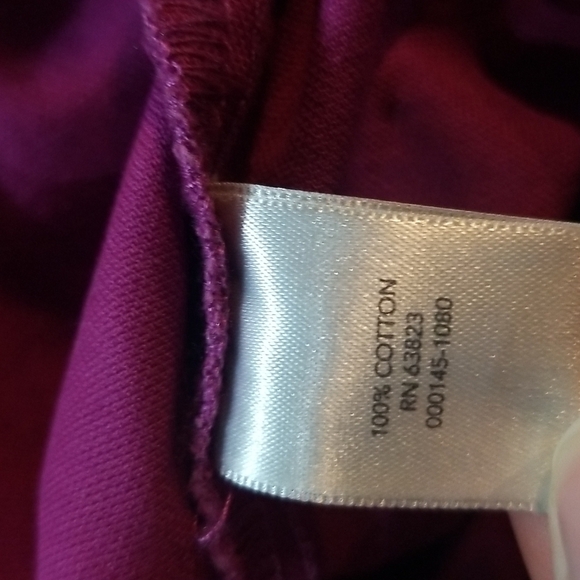 CJ Banks Size 2X Purple Full Zip Jacket - Picture 7 of 7